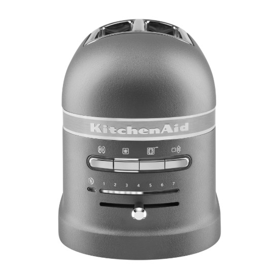 Toaster with 2 slots, Artisan 1250 W, Imperial Grey - KitchenAid