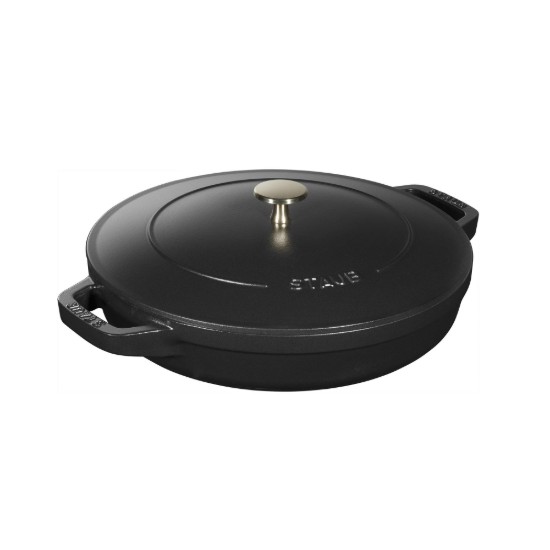 Set pentole Cocotte 3 pezzi, 24 cm, ghisa, Nero - Staub