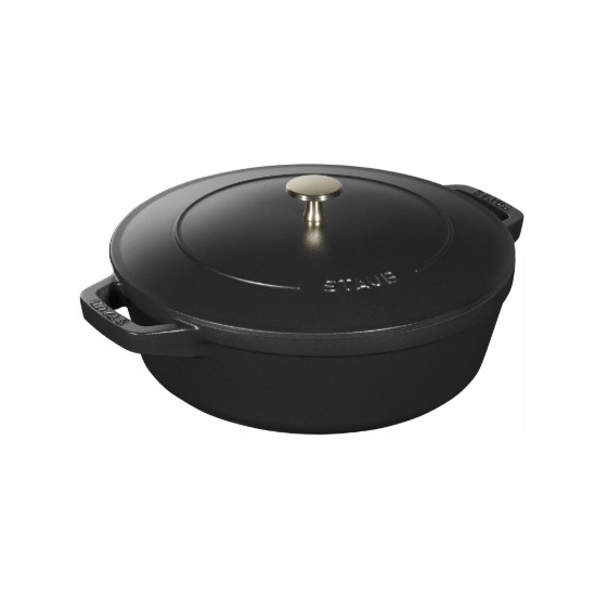 Set pentole Cocotte 3 pezzi, 24 cm, ghisa, Nero - Staub