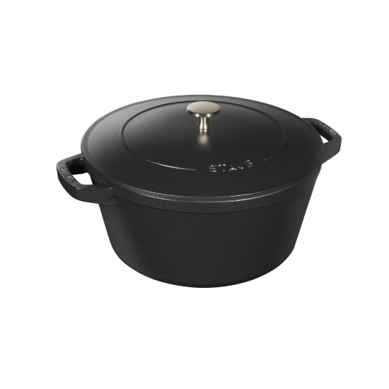 Set pentole Cocotte 3 pezzi, 24 cm, ghisa, Nero - Staub