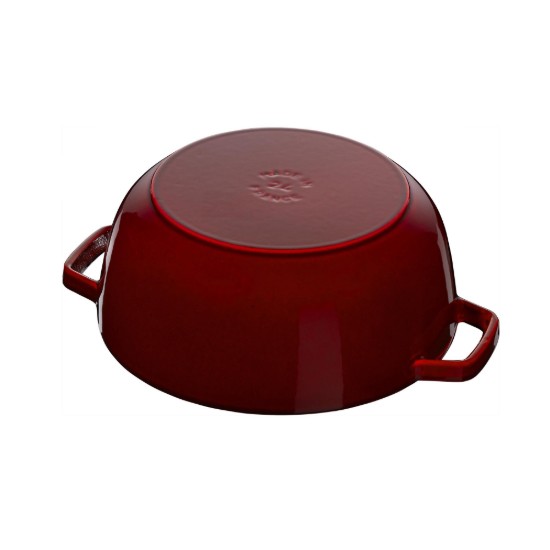 Cast iron Cocotte cooking pot, 26cm/4.9L, Grenadine - Staub
