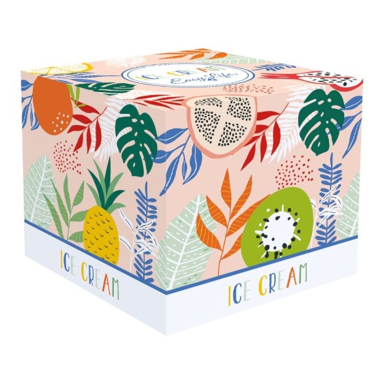 Coppetta per gelato, porcellana, 8,5 cm, "TUTTI FRUTTI" - Easy Life 