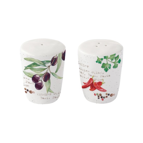 Set spargisale e spargipepe, porcellana, "HOME & KITCHEN" - Easy Life