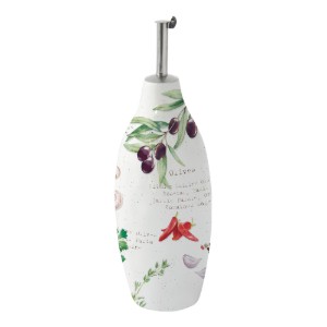 Bottiglia dispenser olio/aceto, porcellana, 300 ml, "HOME & KITCHEN" - Easy Life