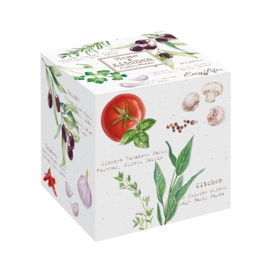 Portaposate a scomparti, porcellana, 14 cm, "HOME & KITCHEN" - Easy Life