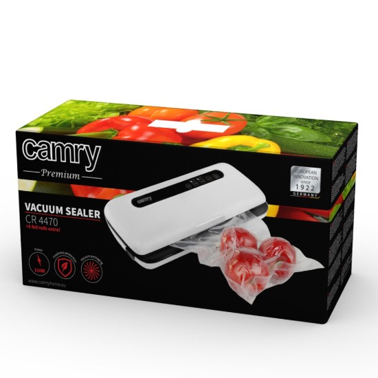 Vacuumsealer, 110W, Wit - Camry
