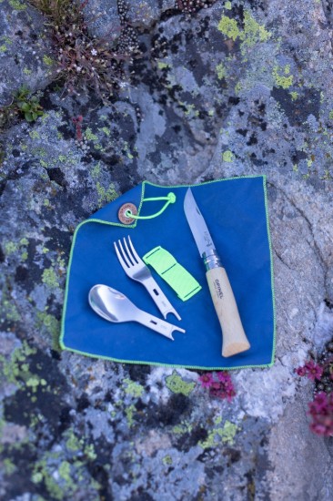 Set da picnic 4 pezzi, acciaio inossidabile, "Picnic Plus" - Opinel