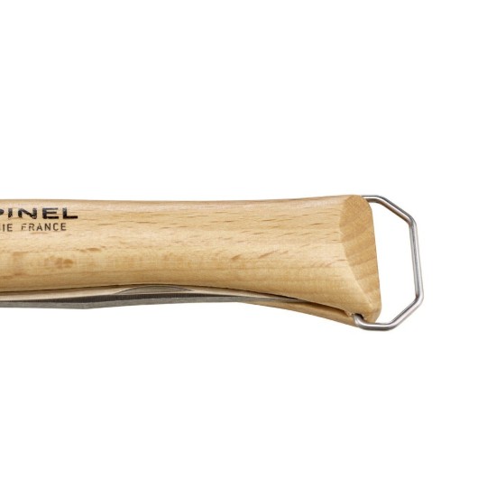 Coltello N°10 inox, con cavatappi, 10 cm - Opinel
