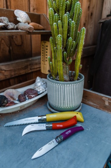 3-teiliges Gartenmesserset, Edelstahl - Opinel