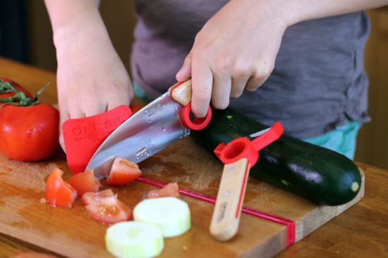 3-piece set for children, "Le Petit Chef", Red - Opinel
