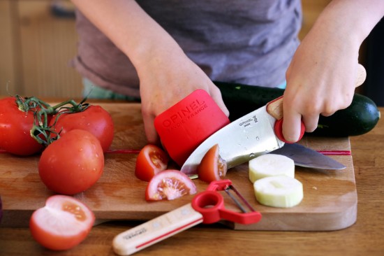3-piece set for children, "Le Petit Chef", Red - Opinel