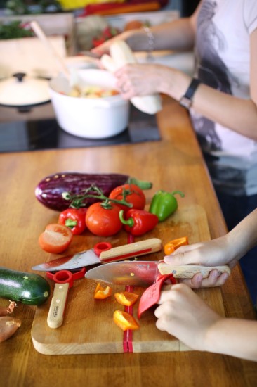 3-piece set for children, "Le Petit Chef", Red - Opinel