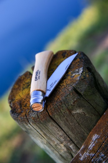N°10 zakmes, roestvrij staal, 10 cm, "Tradition Inox" - Opinel
