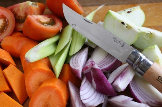 N°12 zakmes, roestvrij staal, 12 cm, "Tradition Inox" - Opinel