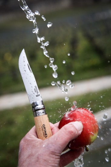 Couteau de poche N°09, inox, 9 cm, "Tradition Inox" - Opinel