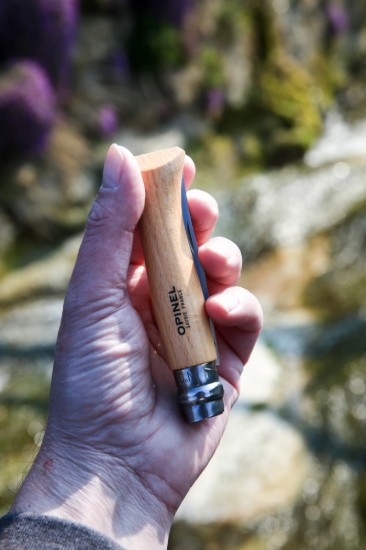 Couteau de poche N°09, inox, 9 cm, "Tradition Inox" - Opinel