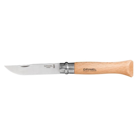 Couteau de poche N°09, inox, 9 cm, "Tradition Inox" - Opinel