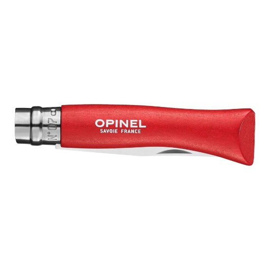 Zakmes, RVS, 8 cm, "My first", Red - Opinel