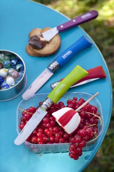 Zakmes, RVS, 8 cm, "My first", Red - Opinel