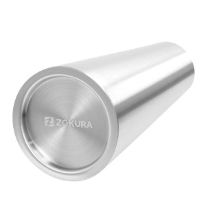Vaas, roestvrij staal, 19,5 x 9 cm - Zokura