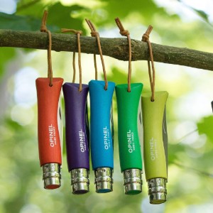 N°07 zakmes, roestvrij staal, 8 cm, "Colorama", Aniseed - Opinel