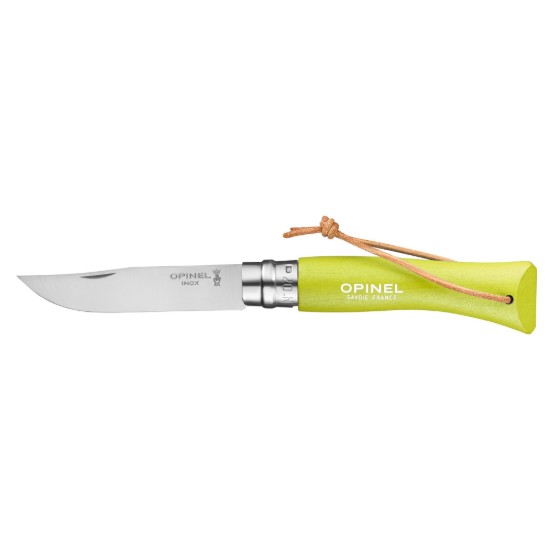 Coltello tascabile N°07, acciaio inox, 8 cm, "Colorama", Aniseed - Opinel