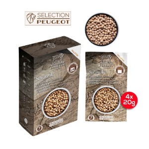 Set van 4 zakjes witte peperkorrels, 4 × 20g, Sarawak, Spices - Peugeot