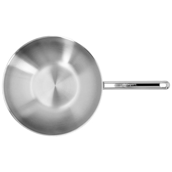 Padella wok, acciaio inox, 7 strati, 26 cm / 2 L, "Apollo" - Demeyere