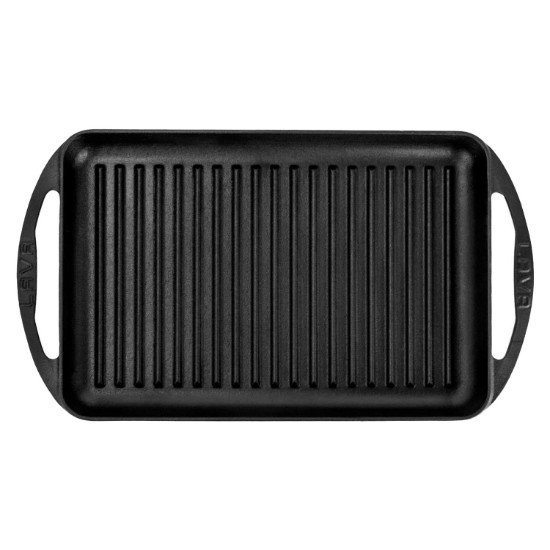 Cast iron grill pan, 22 x 32 cm - LAVA brand