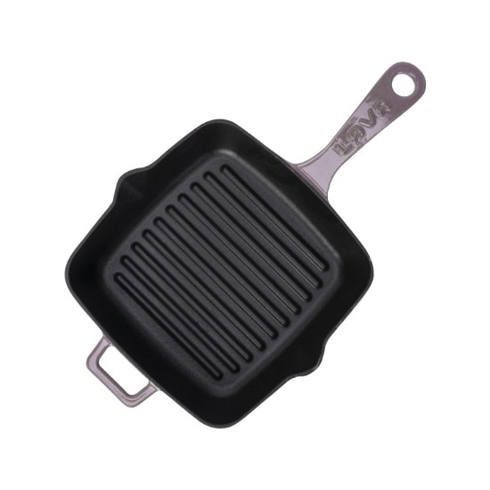 Grillpan, 20 × 20 cm, paars – LAVA
