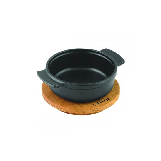Ronde mini steelpan met standaard, 11 cm - LAVA