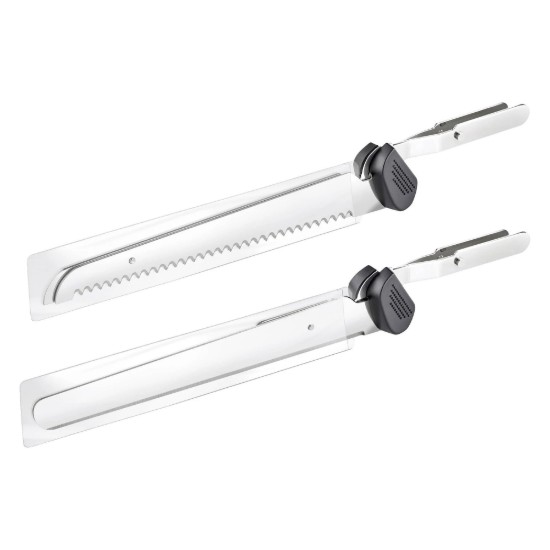 Snoerloos elektrisch mes, 9W, 47 cm, roestvrij staal - Unold