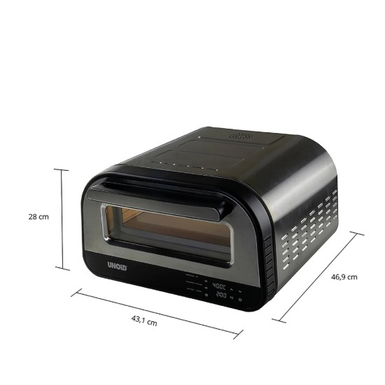 Forno elettrico per pizza, con pietra, 1700W "Luigi" - Unold