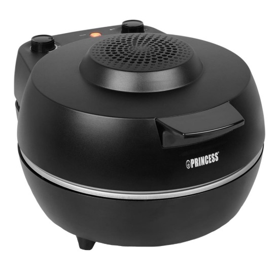 Elektrische pizzaoven met keramische steen, 1200W, Zwart, "Pro" - Princess