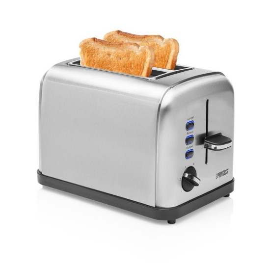 2-slot toaster, 950W, "Steel Style 2" - Princess 