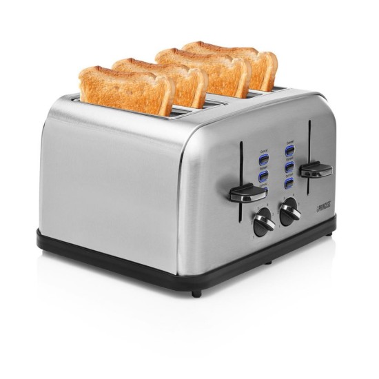 4-slot toaster, 1750W, "Steel Style 4" - Princess 