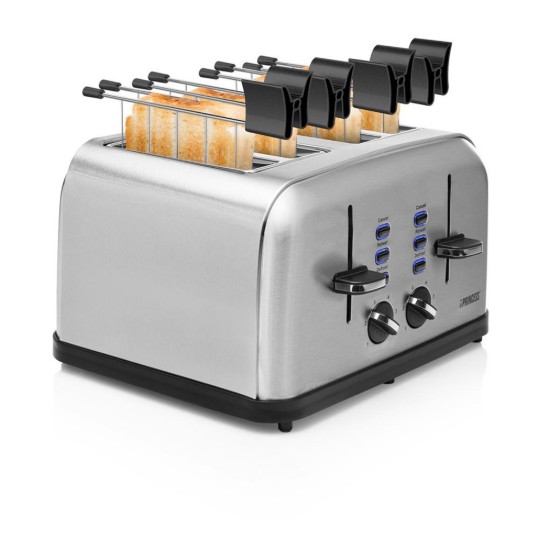 4-slot toaster, 1750W, "Steel Style 4" - Princess 