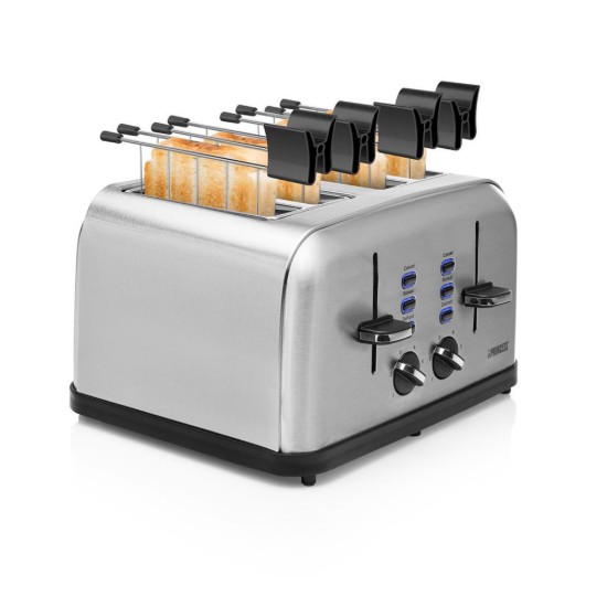 4-slot toaster, 1750W, "Steel Style 4" - Princess 