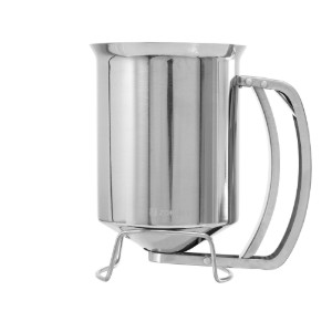 Sauce and batter dispenser, stainless steel, 900ml - Zokura