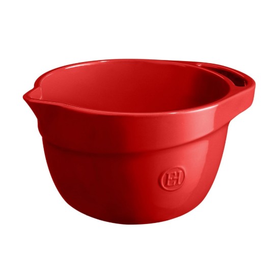 Mixing bowl, ceramic, 23.5cm/4.5L, Burgundy - Emile Henry