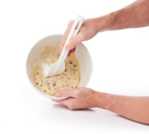 Kunststof spatel, wit - Kitchen Craft