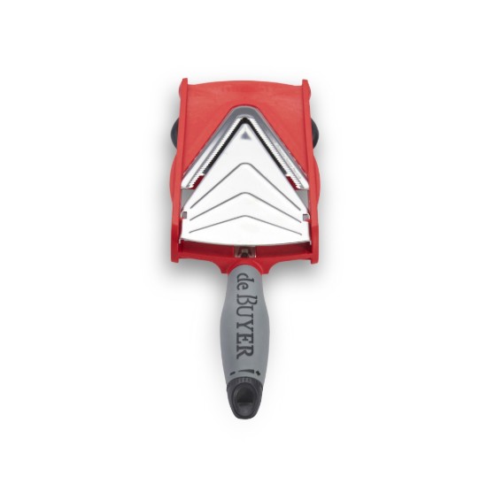 "Kobra" mandoline met V-lemmet, 36,5 x 12,2 cm - merk "de Buyer"