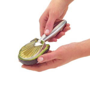 Avocado-snijgereedschap, 18 cm, roestvrij staal - van Kitchen Craft