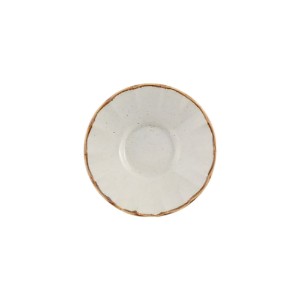 Schotel voor theekop, porselein, 12cm, "Seasons", Grijs - Porland