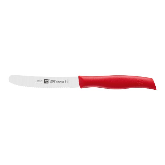 Coltello universale, lama seghettata, 12 cm, "TWIN Grip" - Zwilling