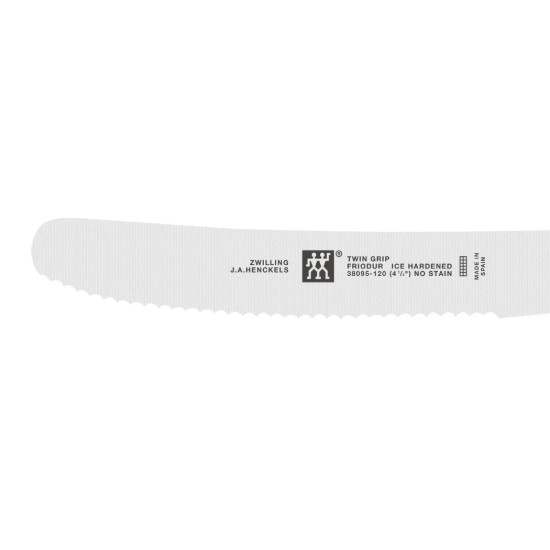 Coltello universale, lama seghettata, 12 cm, "TWIN Grip" - Zwilling