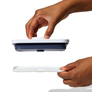 3-delige POP voedselcontainerset, kunststof, 'Storm Blue' - OXO