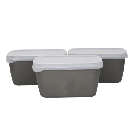 3-delige voorraadbussenset, bioplastic, 900ml, "Natural Elements" - merk Kitchen Craft