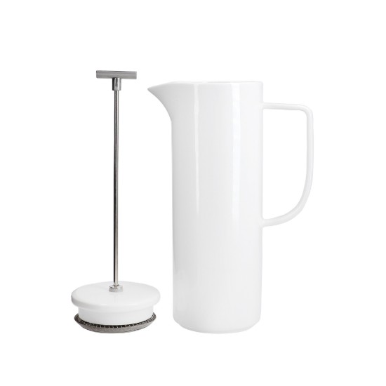 Kaffeemaschine, Keramik, 1,2 l, Weiß - La Cafetière