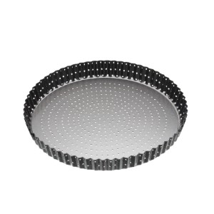 Perforated non-stick baking mould, steel, 28 cm, "Master Class" - Kitchen Craft